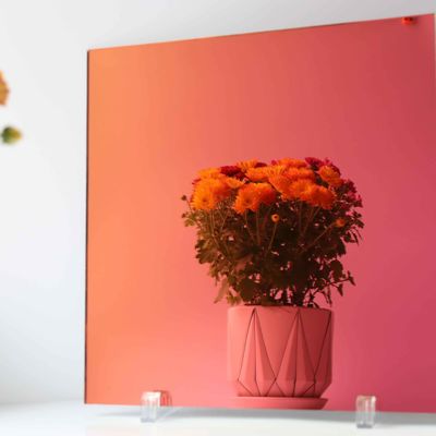 4ft X 3ft  5x7 4x8 Wall Glass Mirror Sheet With Green Back Paint