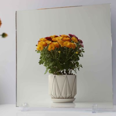 4ft X 3ft  5x7 4x8 Wall Glass Mirror Sheet With Green Back Paint