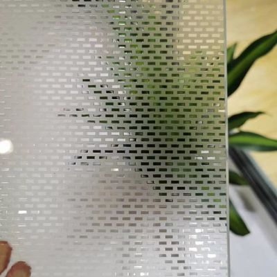 Bespoke Satin Acid Etched Glass Satin Finish Glass 3-19mm