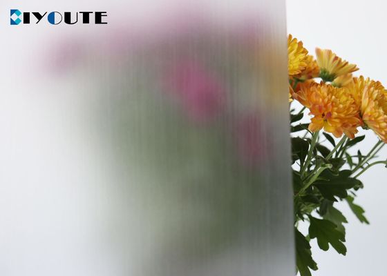 Low-Iron Satin Acid Etched Glass For Architecture