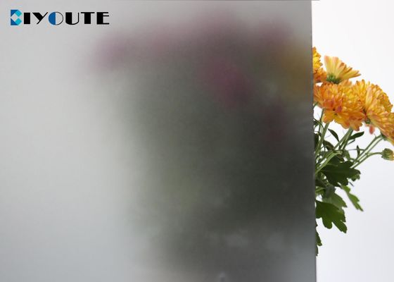 Shower Acid Etched Toughened Glass Uniform And Very Thin Sand Grain Translucent