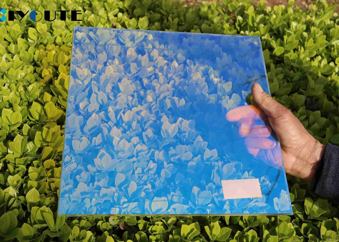 Customized Dichroic Glass With Smooth Surface Thickness Range 2-12mm