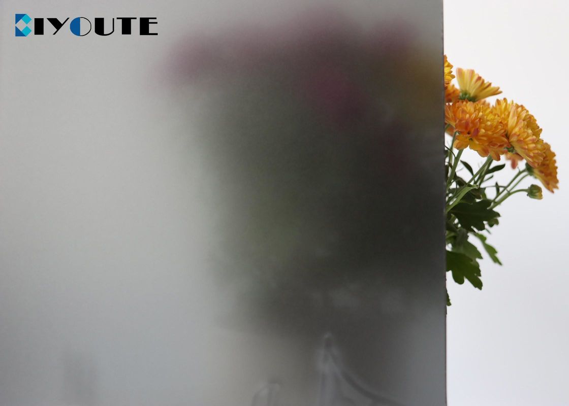 Shower Acid Etched Toughened Glass Uniform And Very Thin Sand Grain Translucent